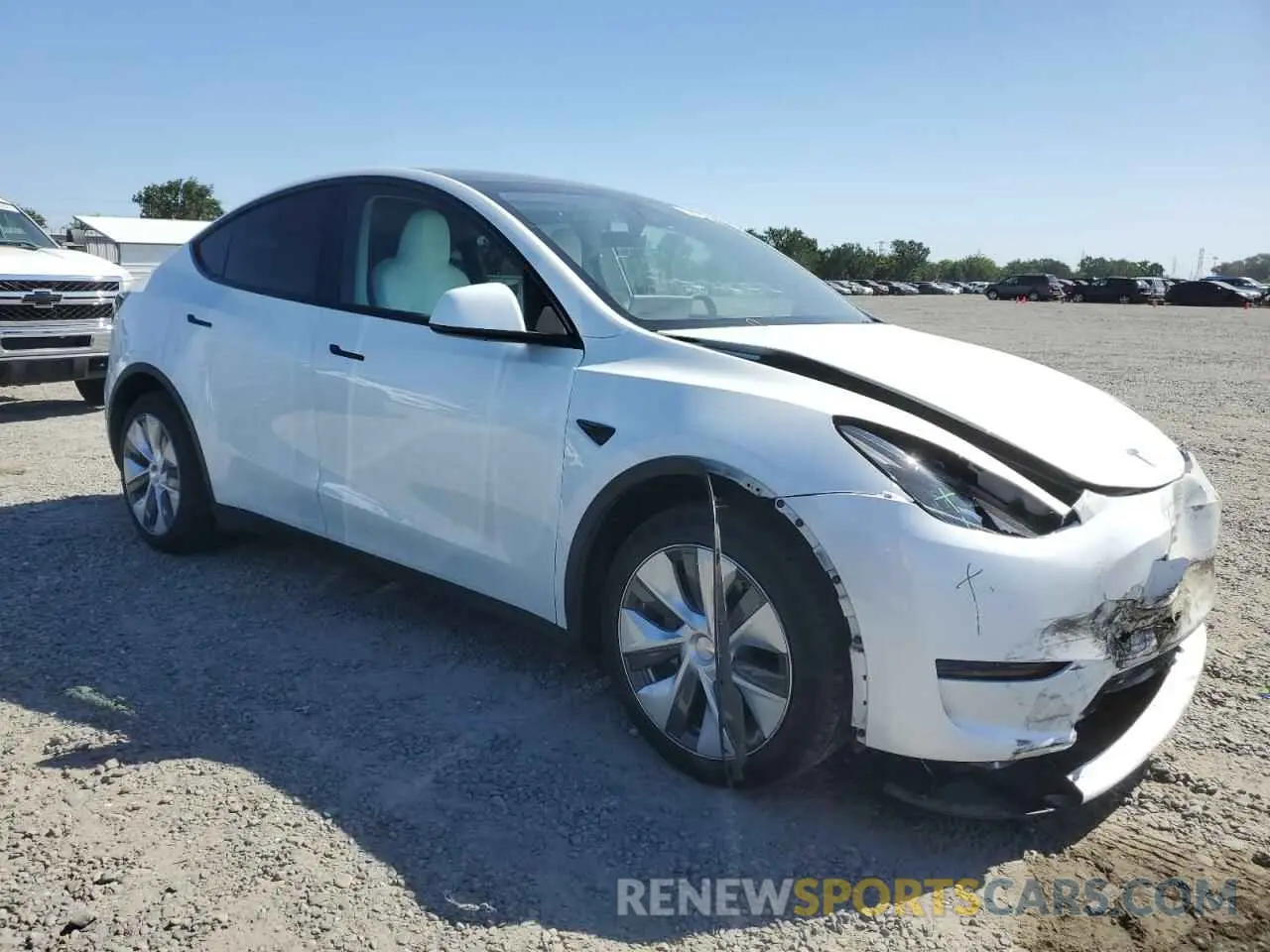 4 Photograph of a damaged car 7SAYGDEE1PF903976 TESLA MODEL Y 2023