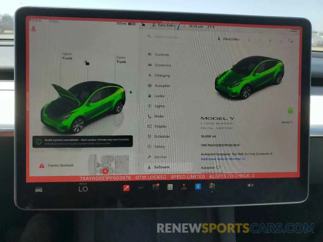 9 Photograph of a damaged car 7SAYGDEE1PF903976 TESLA MODEL Y 2023