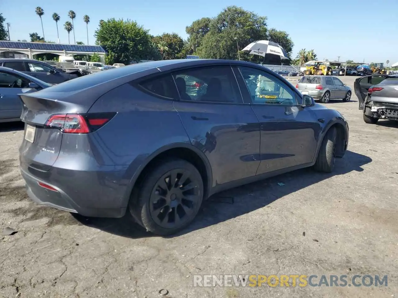 3 Photograph of a damaged car 7SAYGDEE1PF918431 TESLA MODEL Y 2023