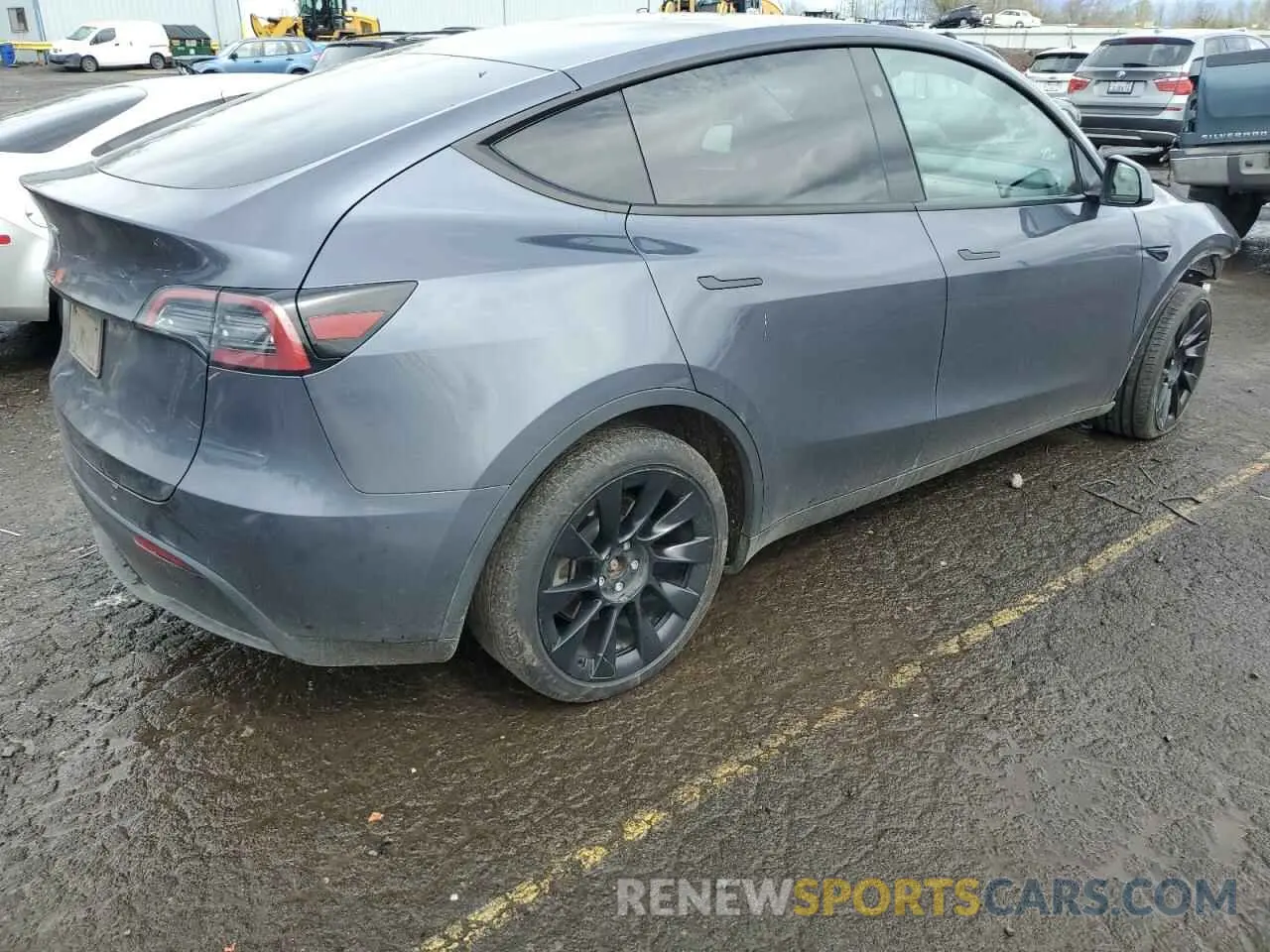 3 Photograph of a damaged car 7SAYGDEE1PF937867 TESLA MODEL Y 2023