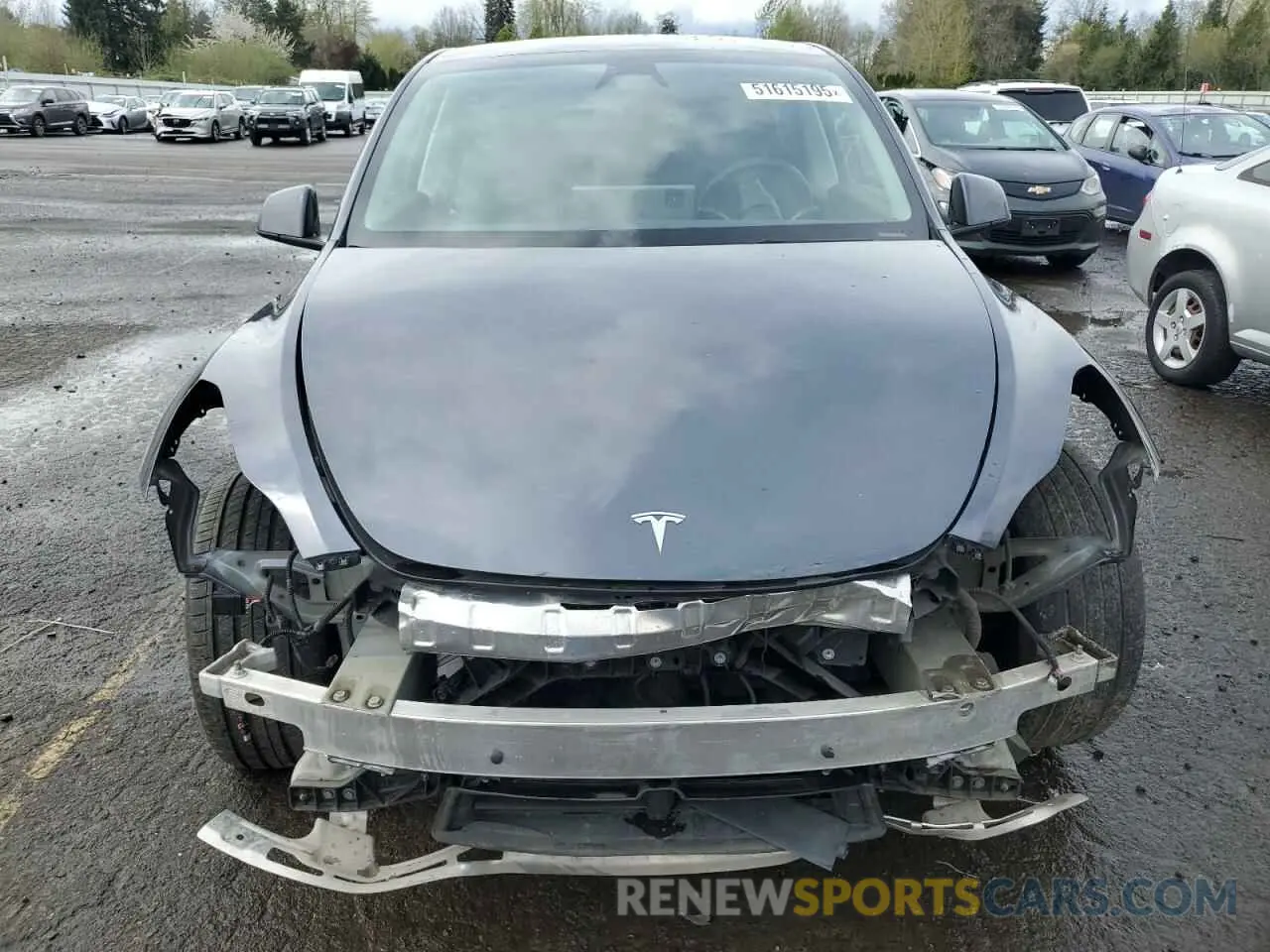 5 Photograph of a damaged car 7SAYGDEE1PF937867 TESLA MODEL Y 2023