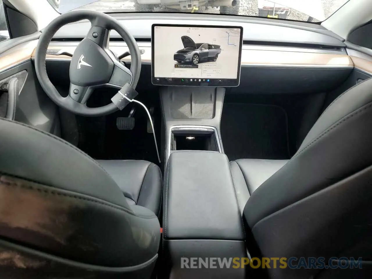 8 Photograph of a damaged car 7SAYGDEE1PF937867 TESLA MODEL Y 2023