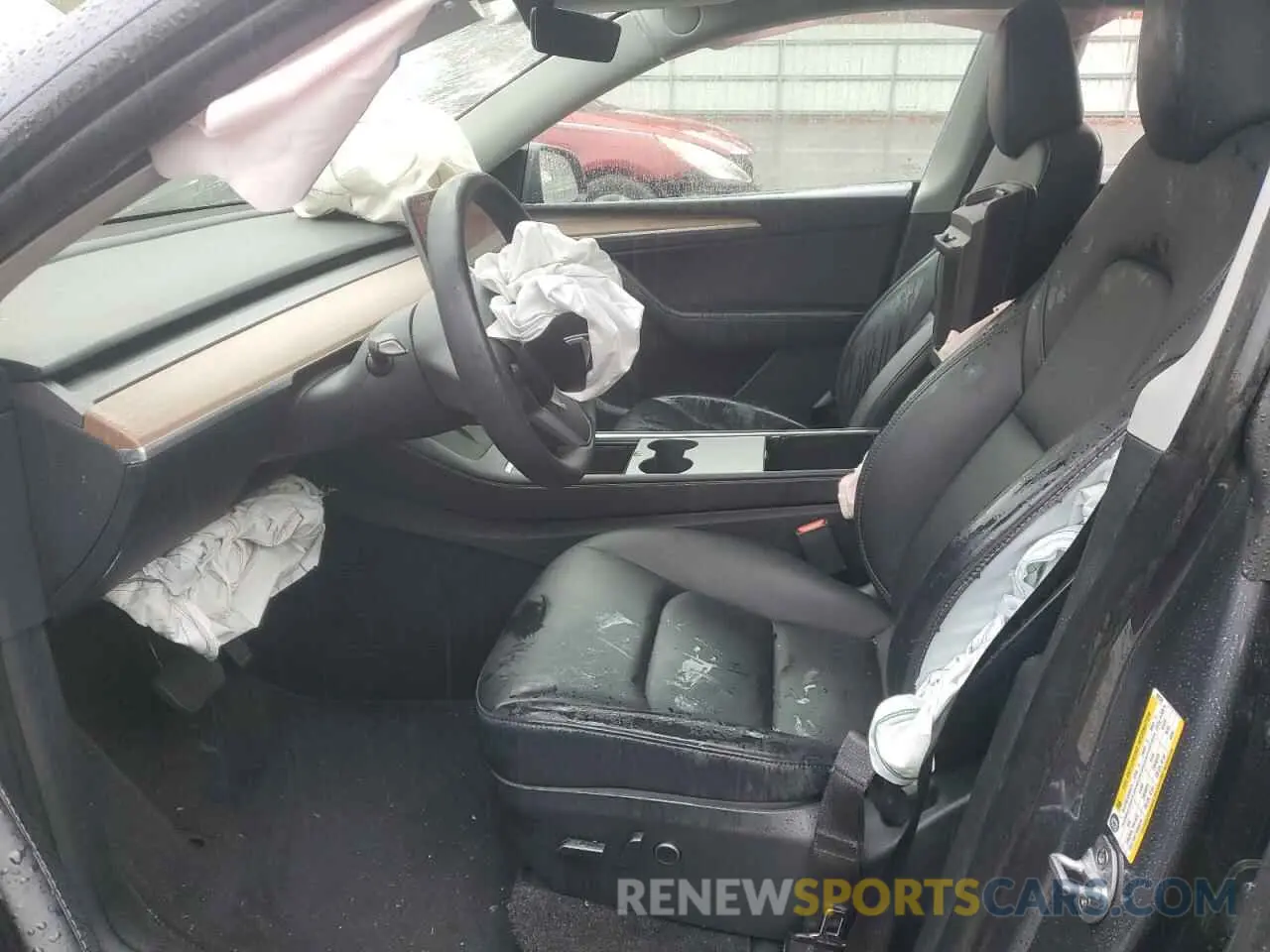 7 Photograph of a damaged car 7SAYGDEE1PF962378 TESLA MODEL Y 2023