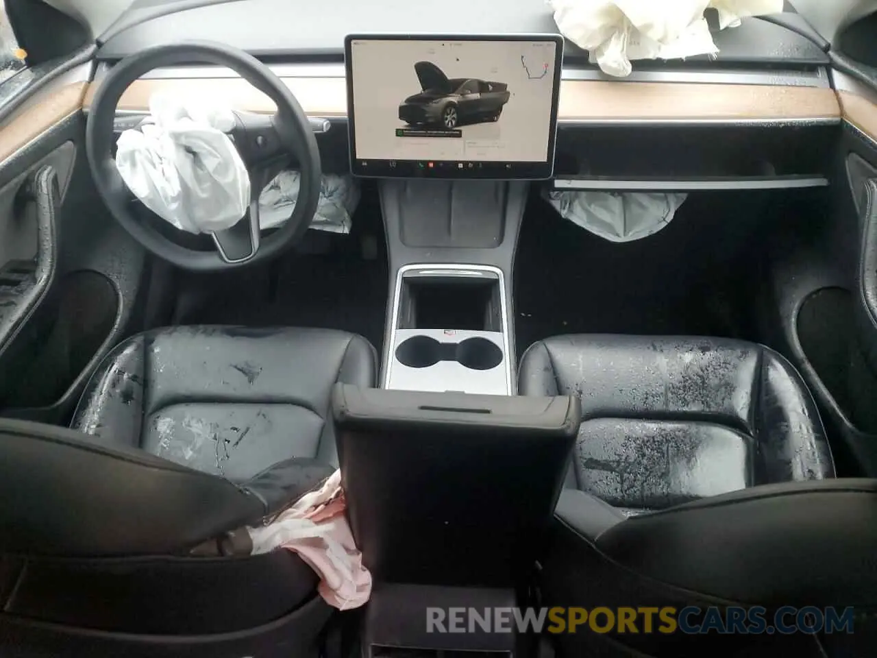 8 Photograph of a damaged car 7SAYGDEE1PF962378 TESLA MODEL Y 2023