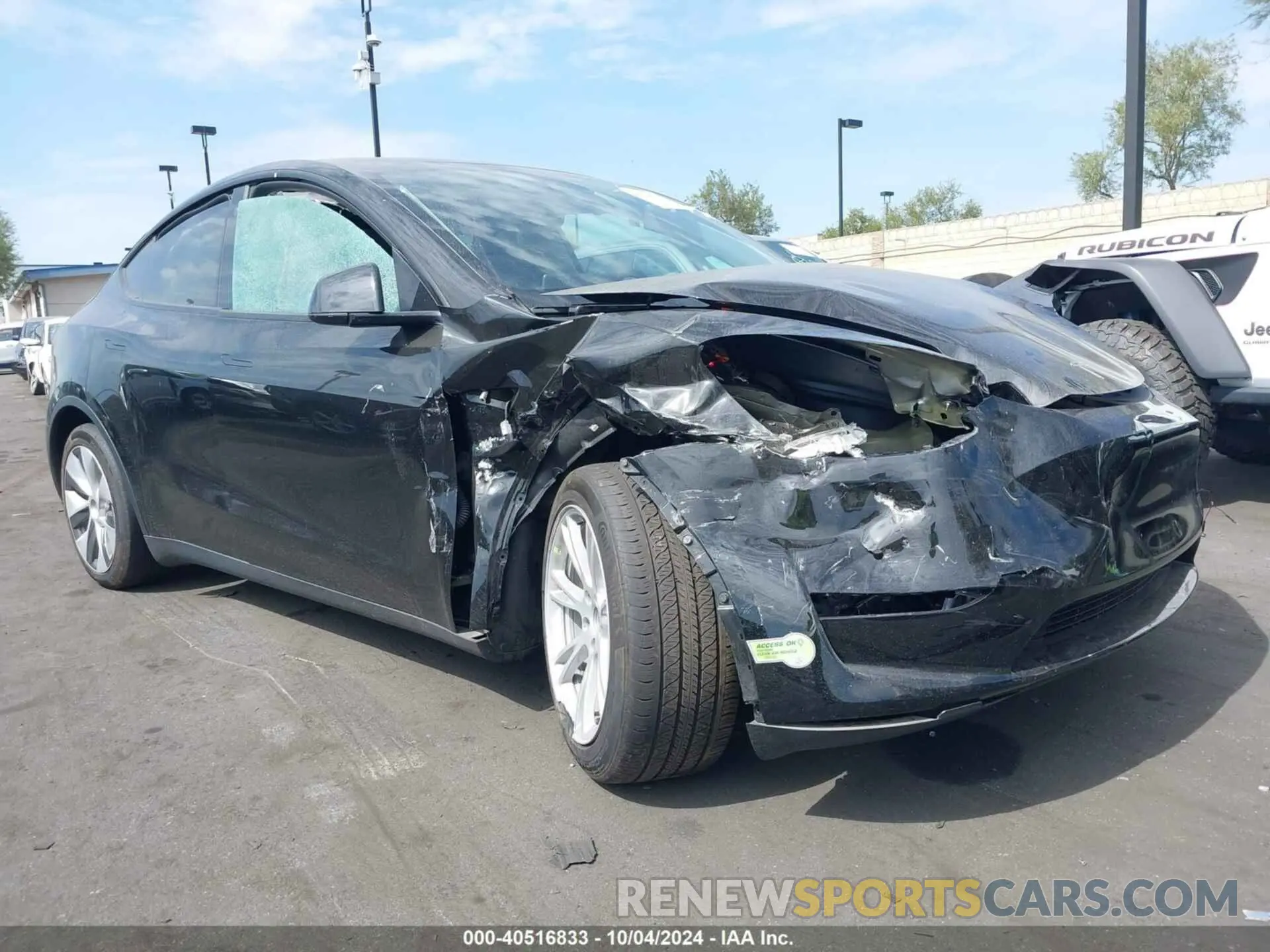 6 Photograph of a damaged car 7SAYGDEE2PA022992 TESLA MODEL Y 2023