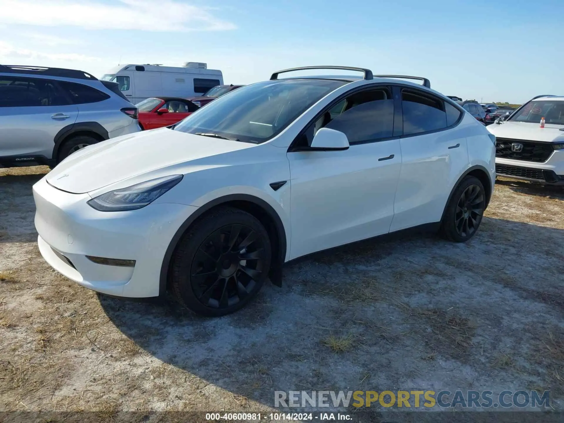 2 Photograph of a damaged car 7SAYGDEE2PA024869 TESLA MODEL Y 2023