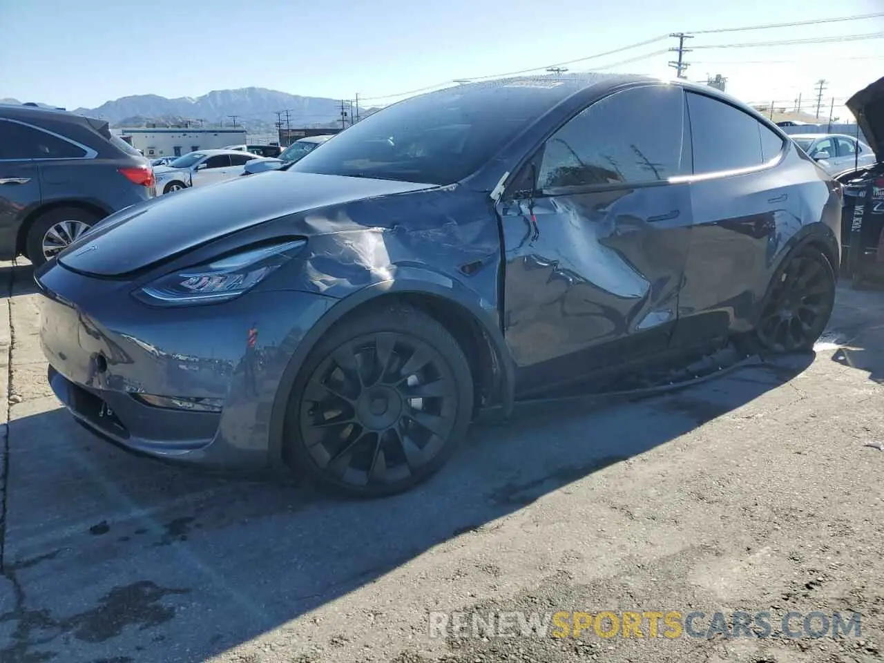 1 Photograph of a damaged car 7SAYGDEE2PA047794 TESLA MODEL Y 2023