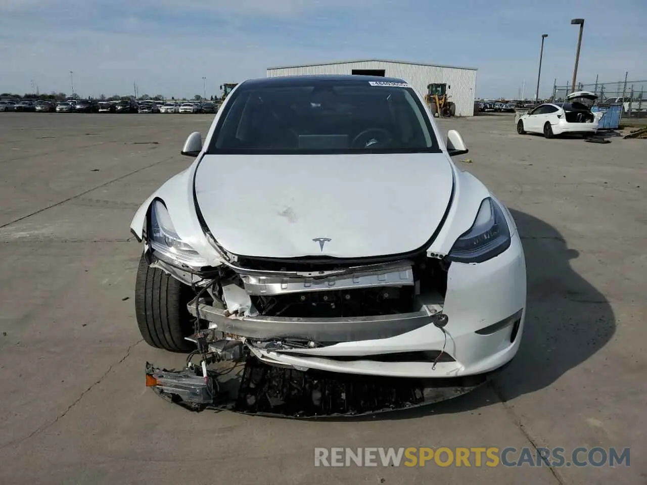 5 Photograph of a damaged car 7SAYGDEE2PA065048 TESLA MODEL Y 2023