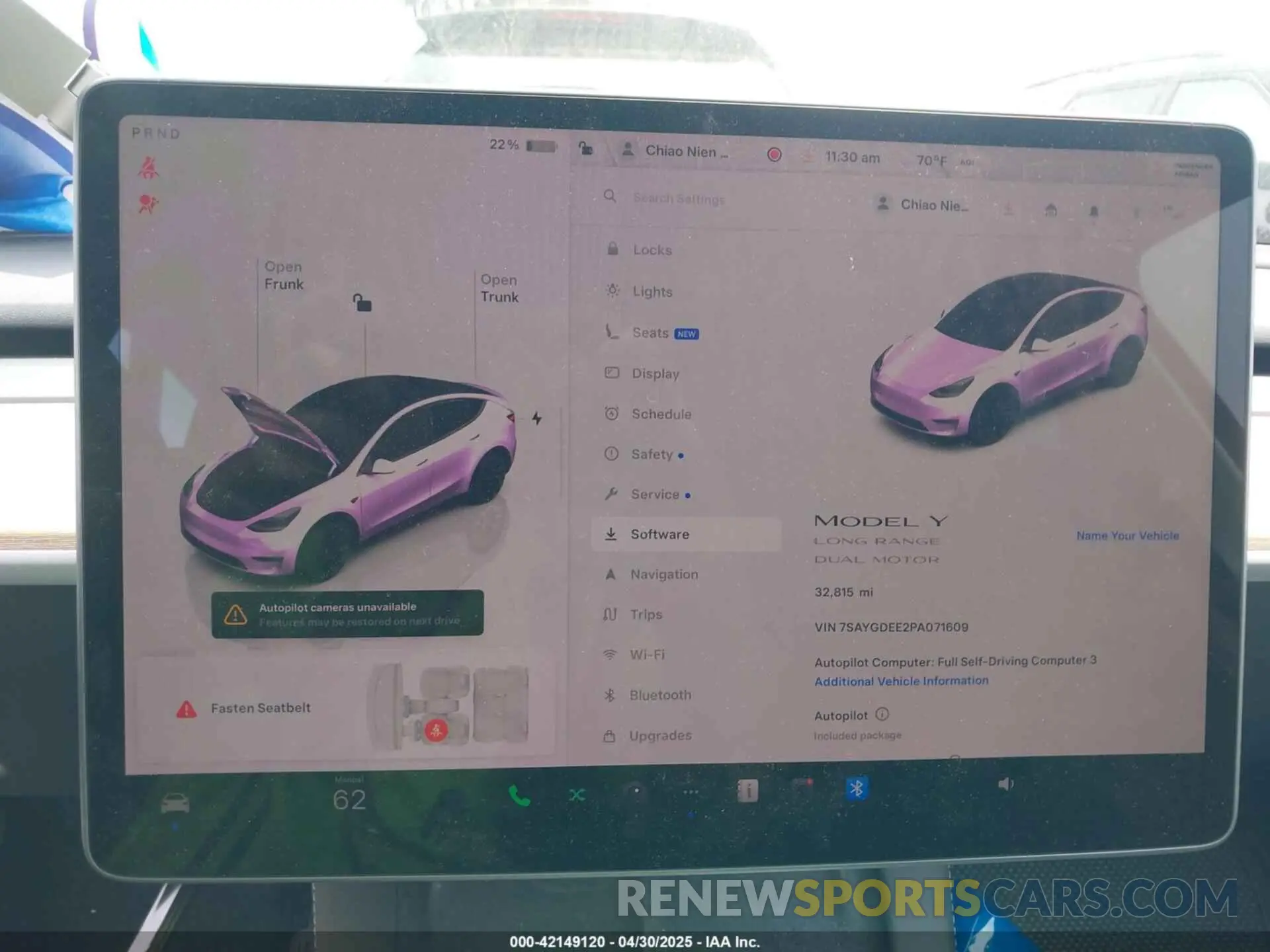 16 Photograph of a damaged car 7SAYGDEE2PA071609 TESLA MODEL Y 2023