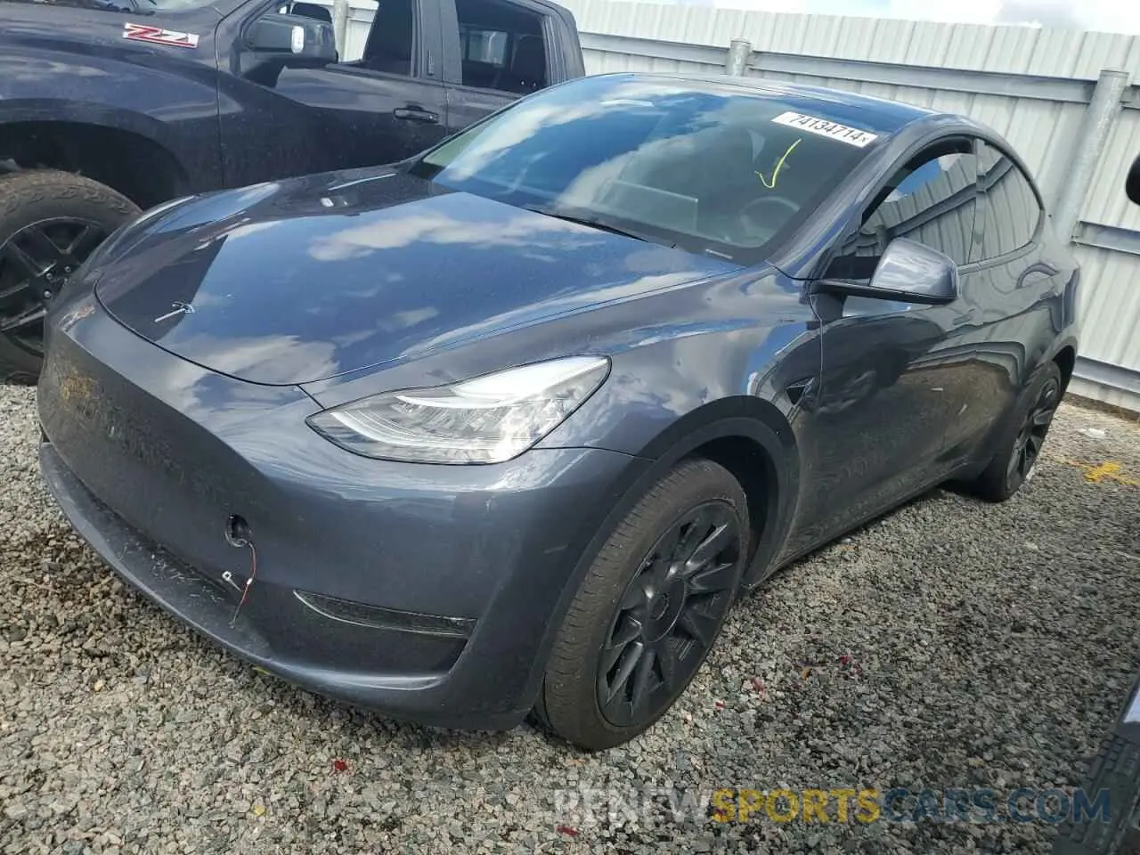 1 Photograph of a damaged car 7SAYGDEE2PA075241 TESLA MODEL Y 2023