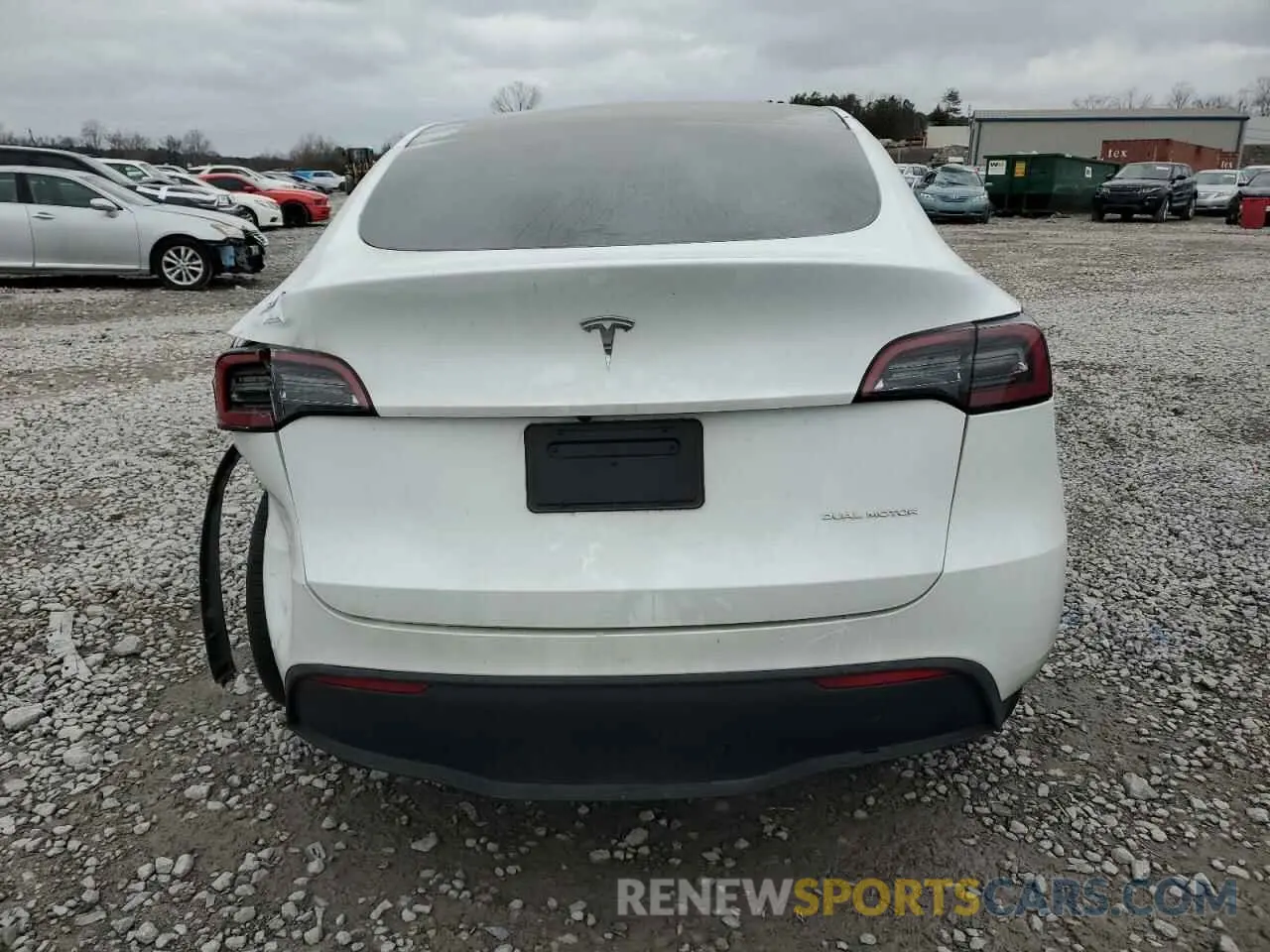 6 Photograph of a damaged car 7SAYGDEE2PA083128 TESLA MODEL Y 2023