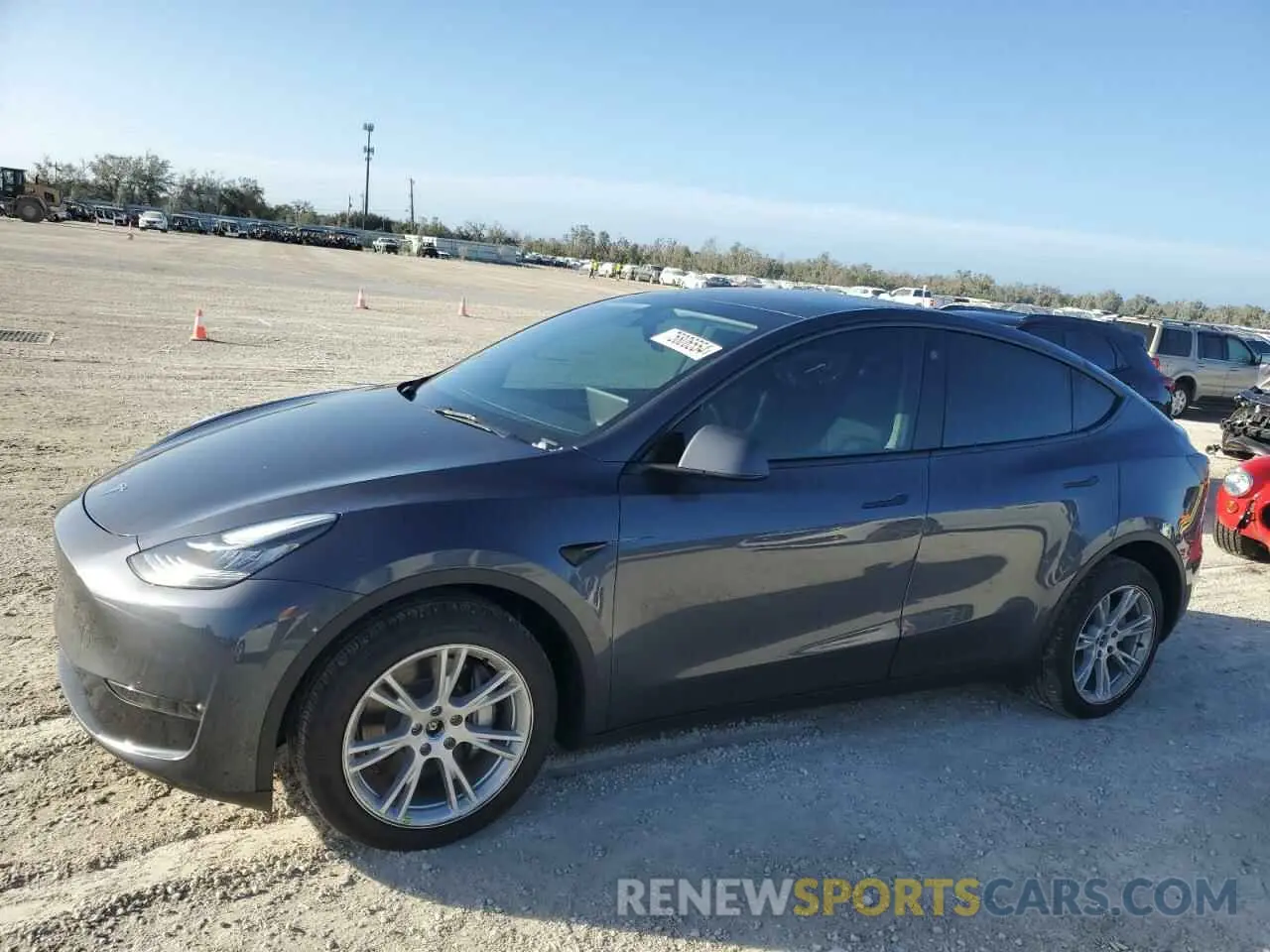 1 Photograph of a damaged car 7SAYGDEE2PA083548 TESLA MODEL Y 2023