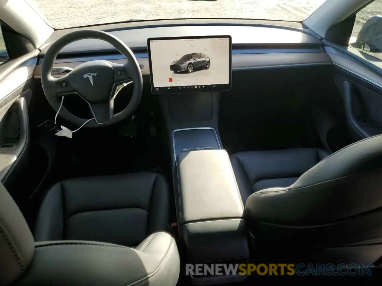 8 Photograph of a damaged car 7SAYGDEE2PA083548 TESLA MODEL Y 2023