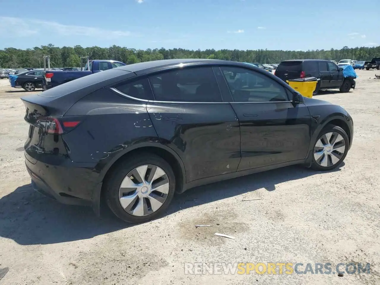 3 Photograph of a damaged car 7SAYGDEE2PA084828 TESLA MODEL Y 2023