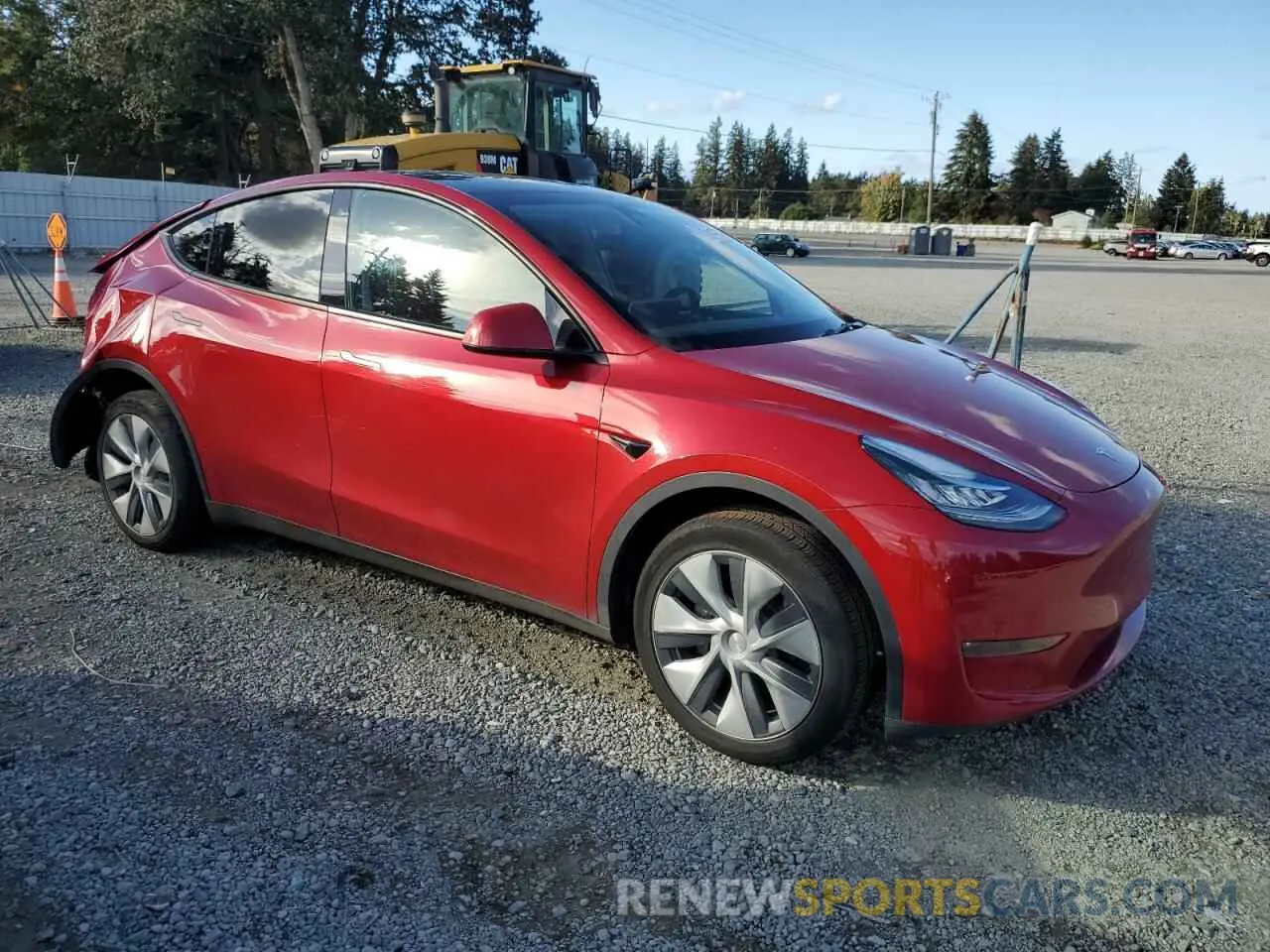 4 Photograph of a damaged car 7SAYGDEE2PA103037 TESLA MODEL Y 2023