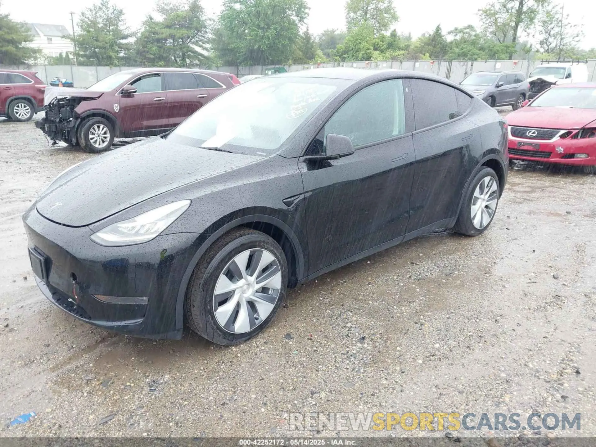 2 Photograph of a damaged car 7SAYGDEE2PA105631 TESLA MODEL Y 2023