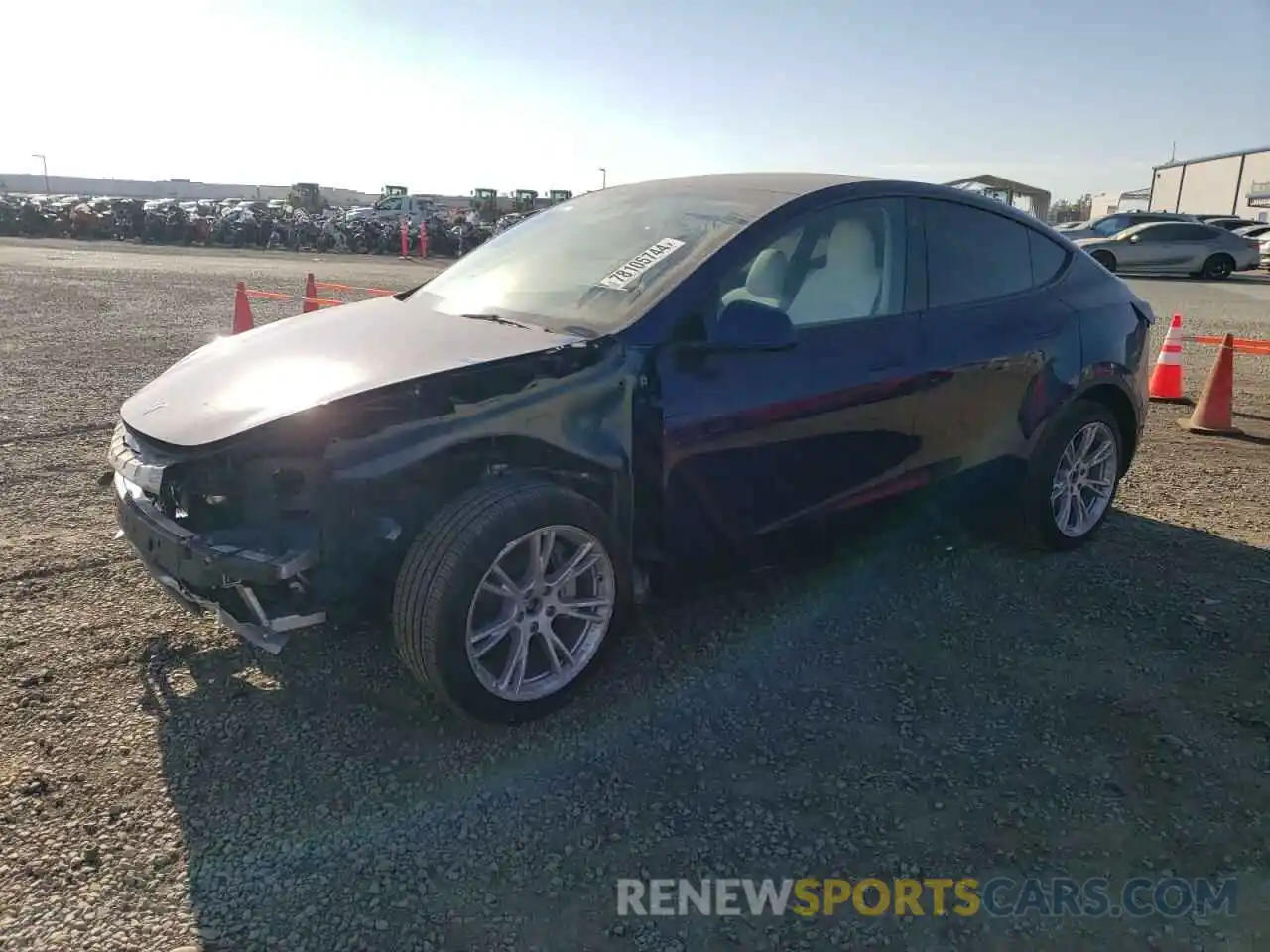 1 Photograph of a damaged car 7SAYGDEE2PA108044 TESLA MODEL Y 2023