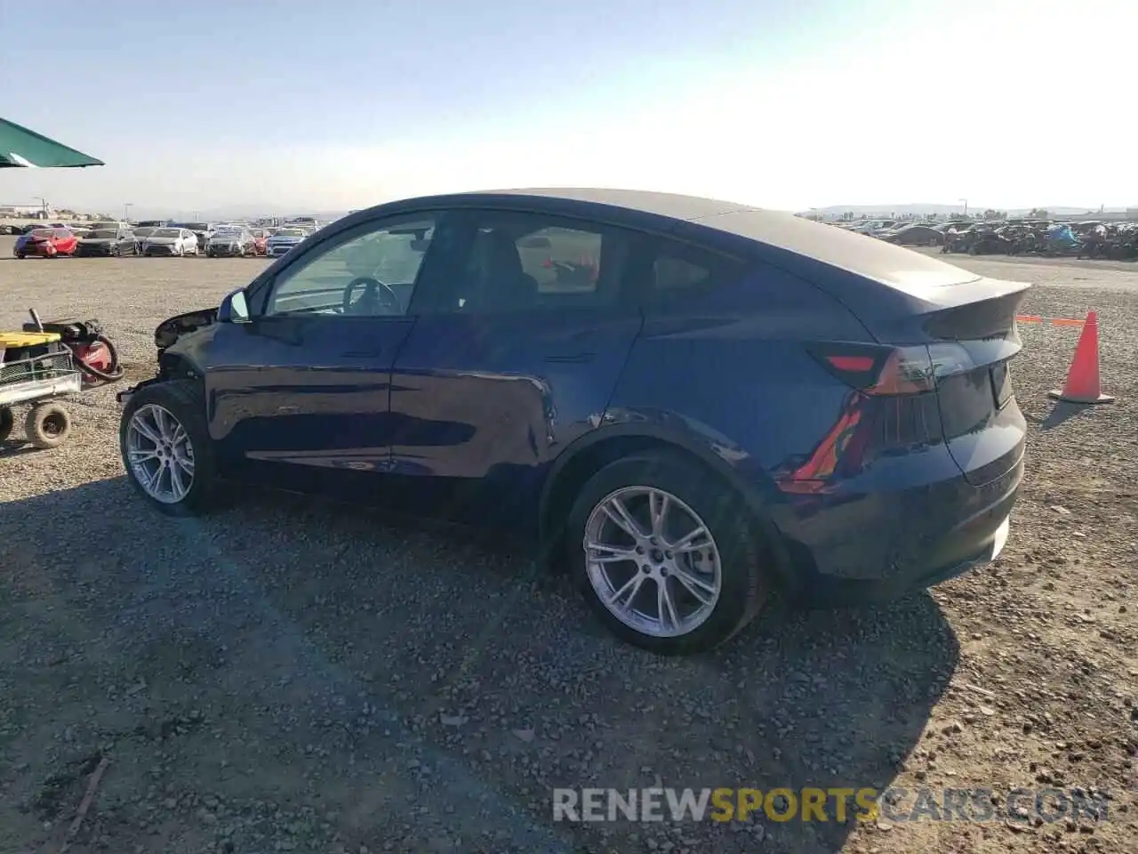 2 Photograph of a damaged car 7SAYGDEE2PA108044 TESLA MODEL Y 2023