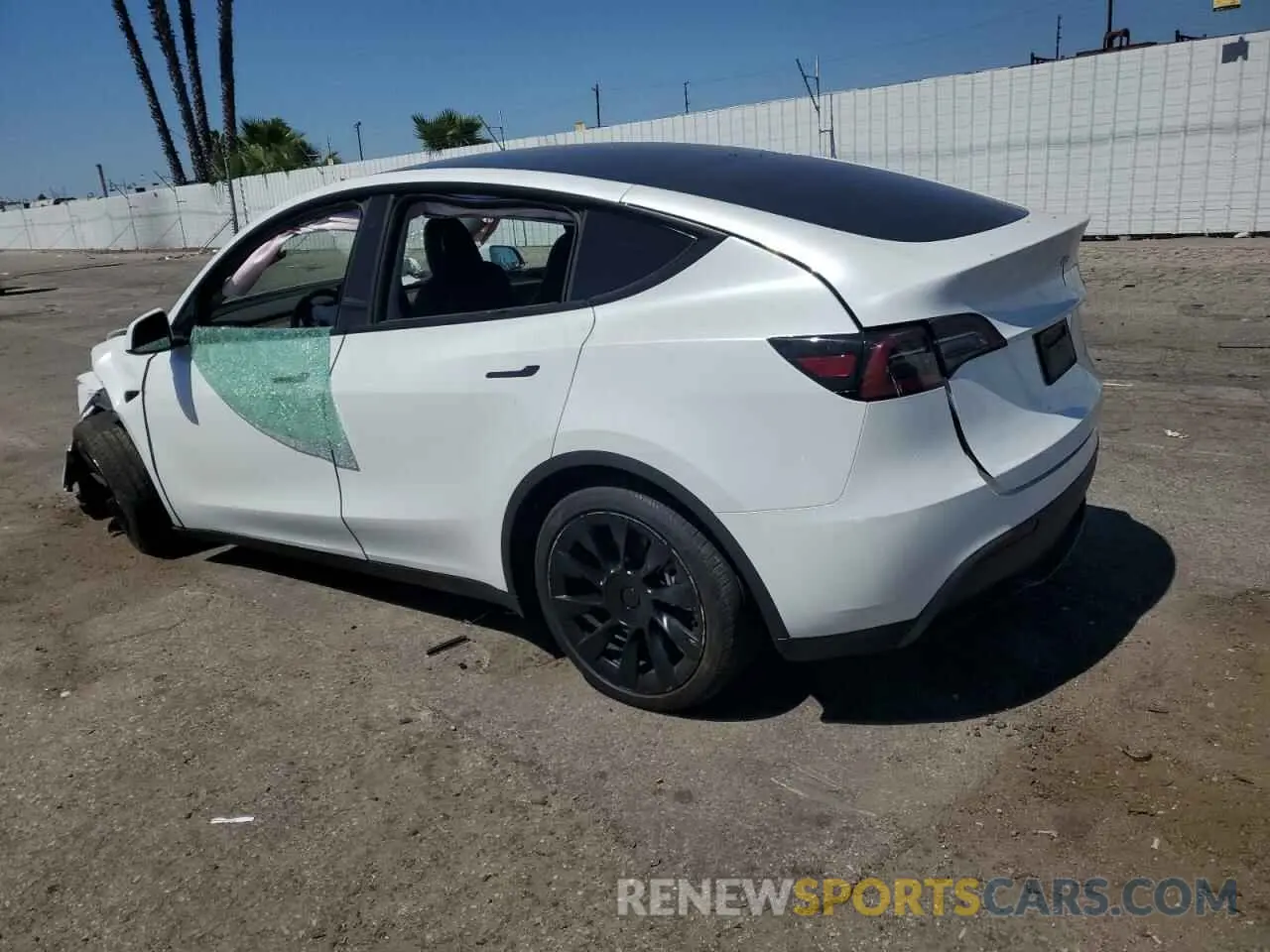 2 Photograph of a damaged car 7SAYGDEE2PA108383 TESLA MODEL Y 2023