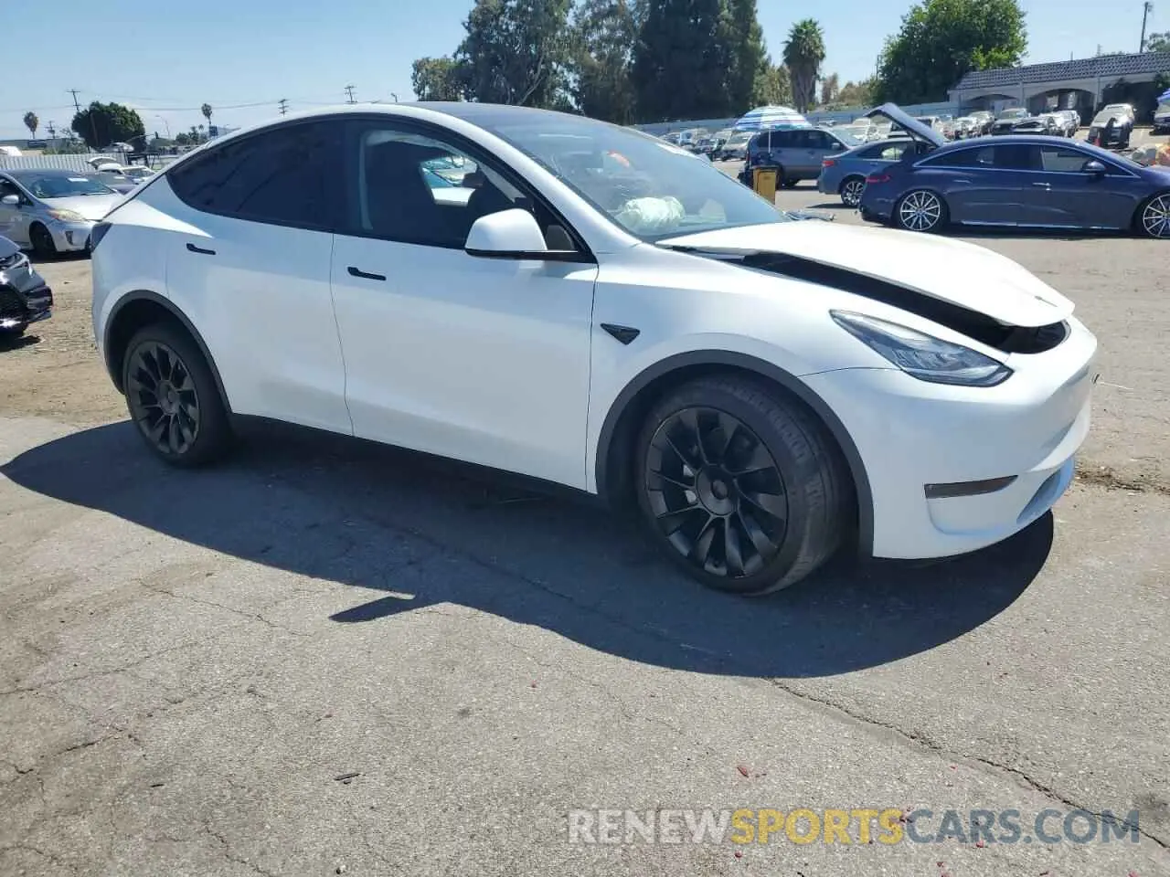 4 Photograph of a damaged car 7SAYGDEE2PA108383 TESLA MODEL Y 2023
