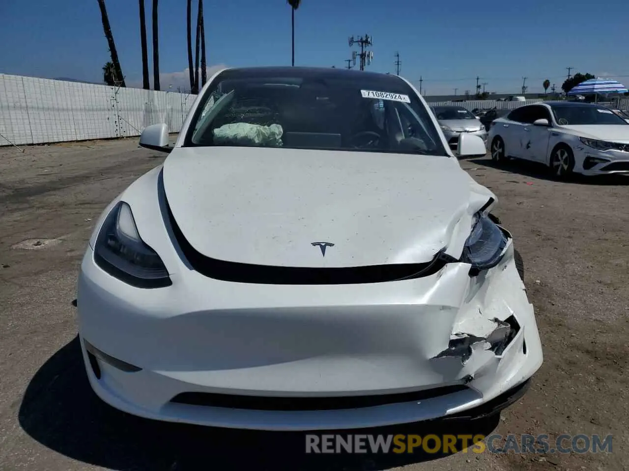 5 Photograph of a damaged car 7SAYGDEE2PA108383 TESLA MODEL Y 2023