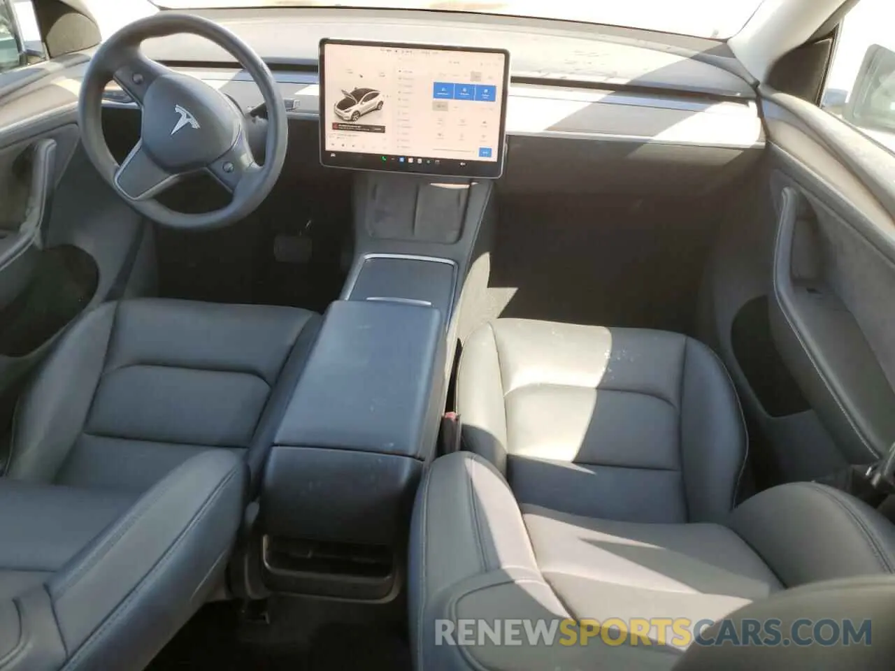 8 Photograph of a damaged car 7SAYGDEE2PA128486 TESLA MODEL Y 2023