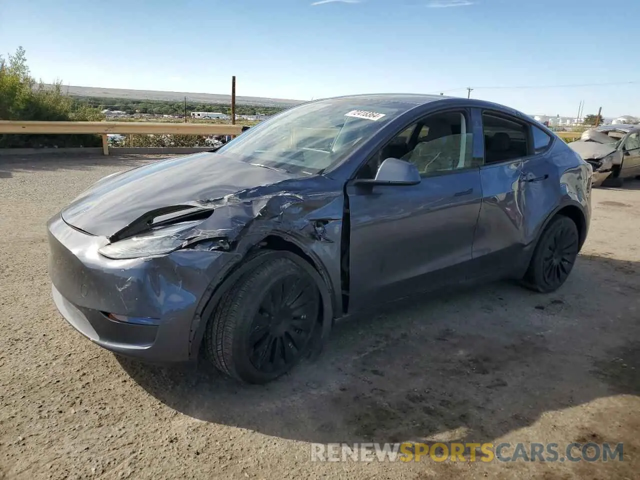 1 Photograph of a damaged car 7SAYGDEE2PA151881 TESLA MODEL Y 2023