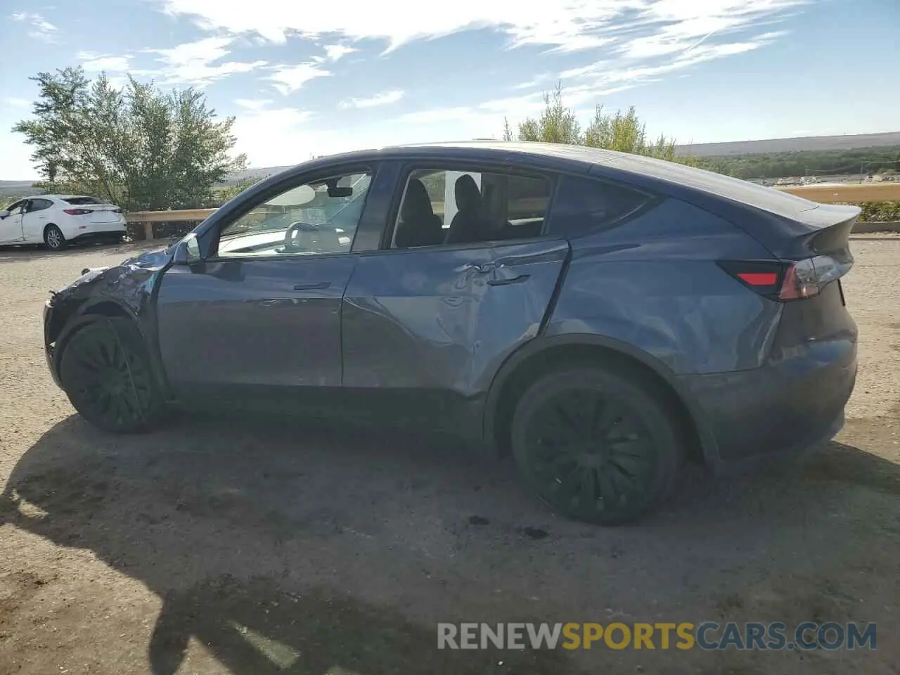 2 Photograph of a damaged car 7SAYGDEE2PA151881 TESLA MODEL Y 2023