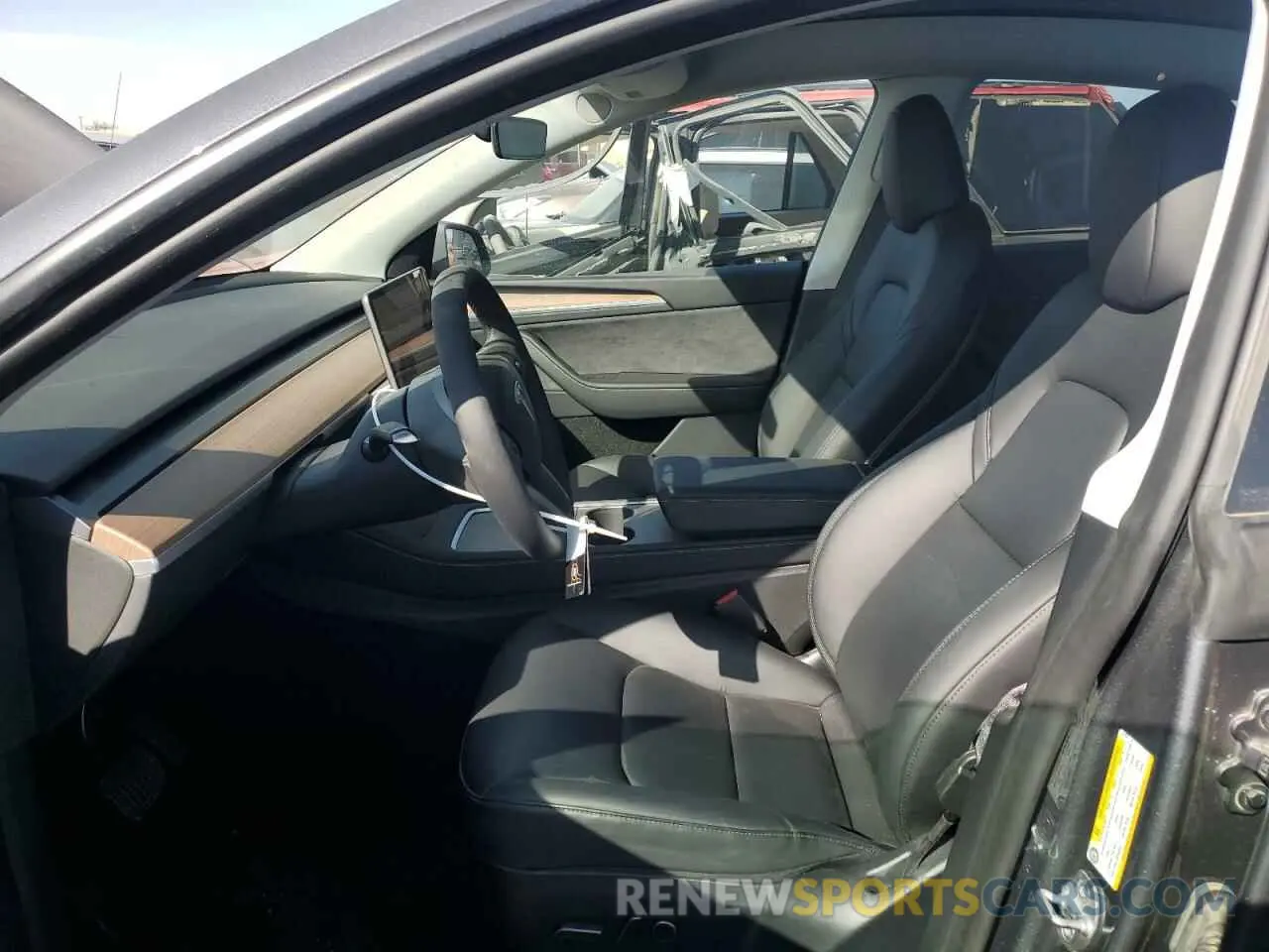 7 Photograph of a damaged car 7SAYGDEE2PA151881 TESLA MODEL Y 2023
