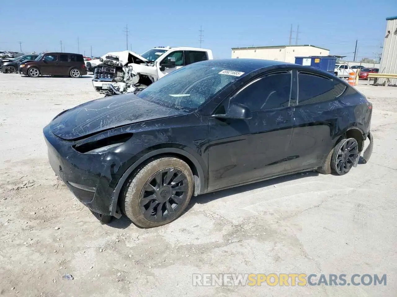 1 Photograph of a damaged car 7SAYGDEE2PA156384 TESLA MODEL Y 2023