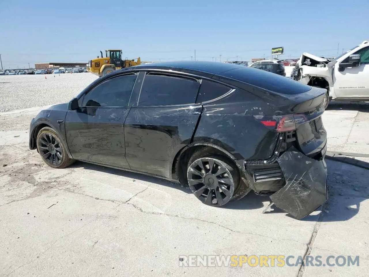 2 Photograph of a damaged car 7SAYGDEE2PA156384 TESLA MODEL Y 2023