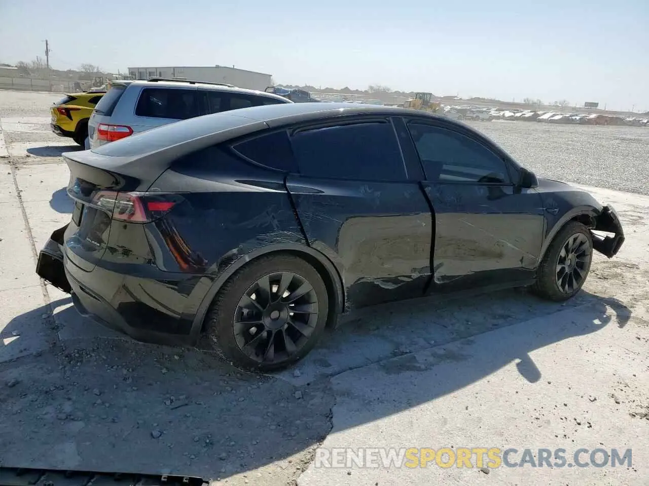 3 Photograph of a damaged car 7SAYGDEE2PA156384 TESLA MODEL Y 2023