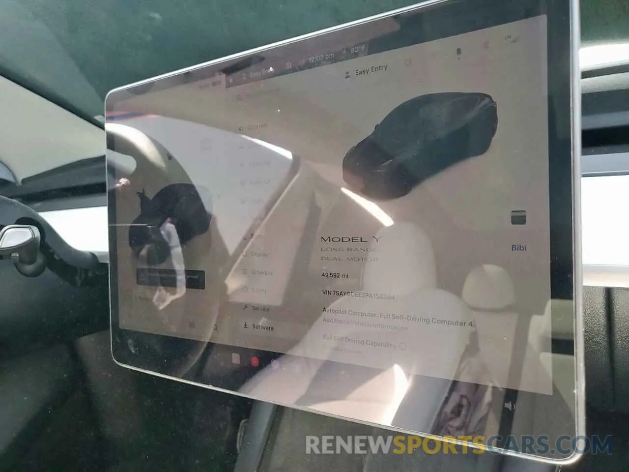 9 Photograph of a damaged car 7SAYGDEE2PA156384 TESLA MODEL Y 2023