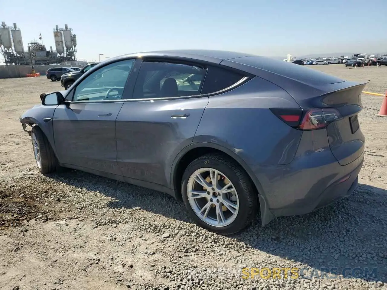 2 Photograph of a damaged car 7SAYGDEE2PA164405 TESLA MODEL Y 2023