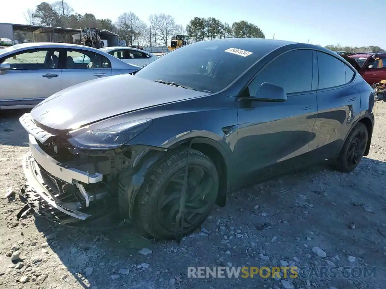 1 Photograph of a damaged car 7SAYGDEE2PA164520 TESLA MODEL Y 2023