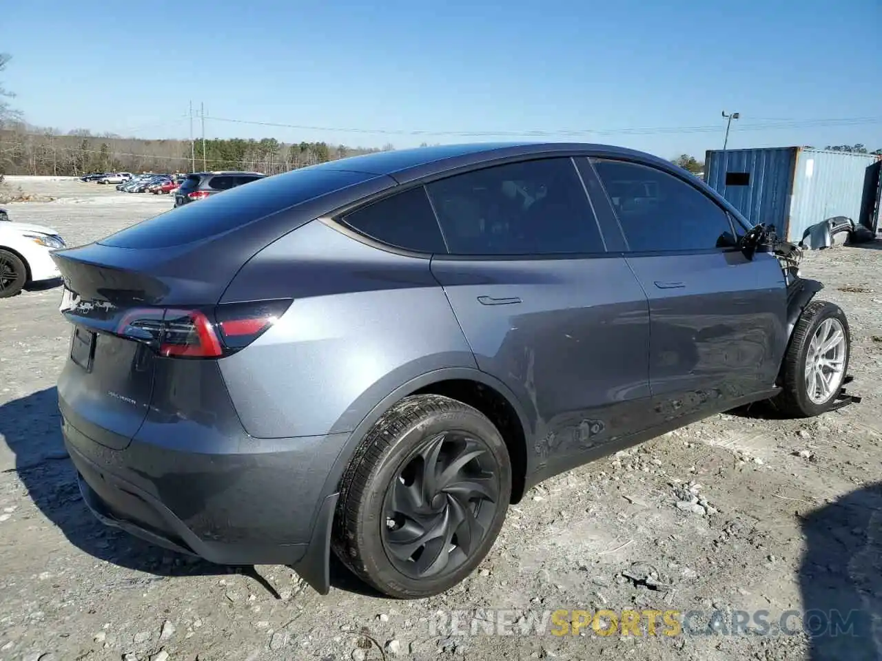 3 Photograph of a damaged car 7SAYGDEE2PA164520 TESLA MODEL Y 2023