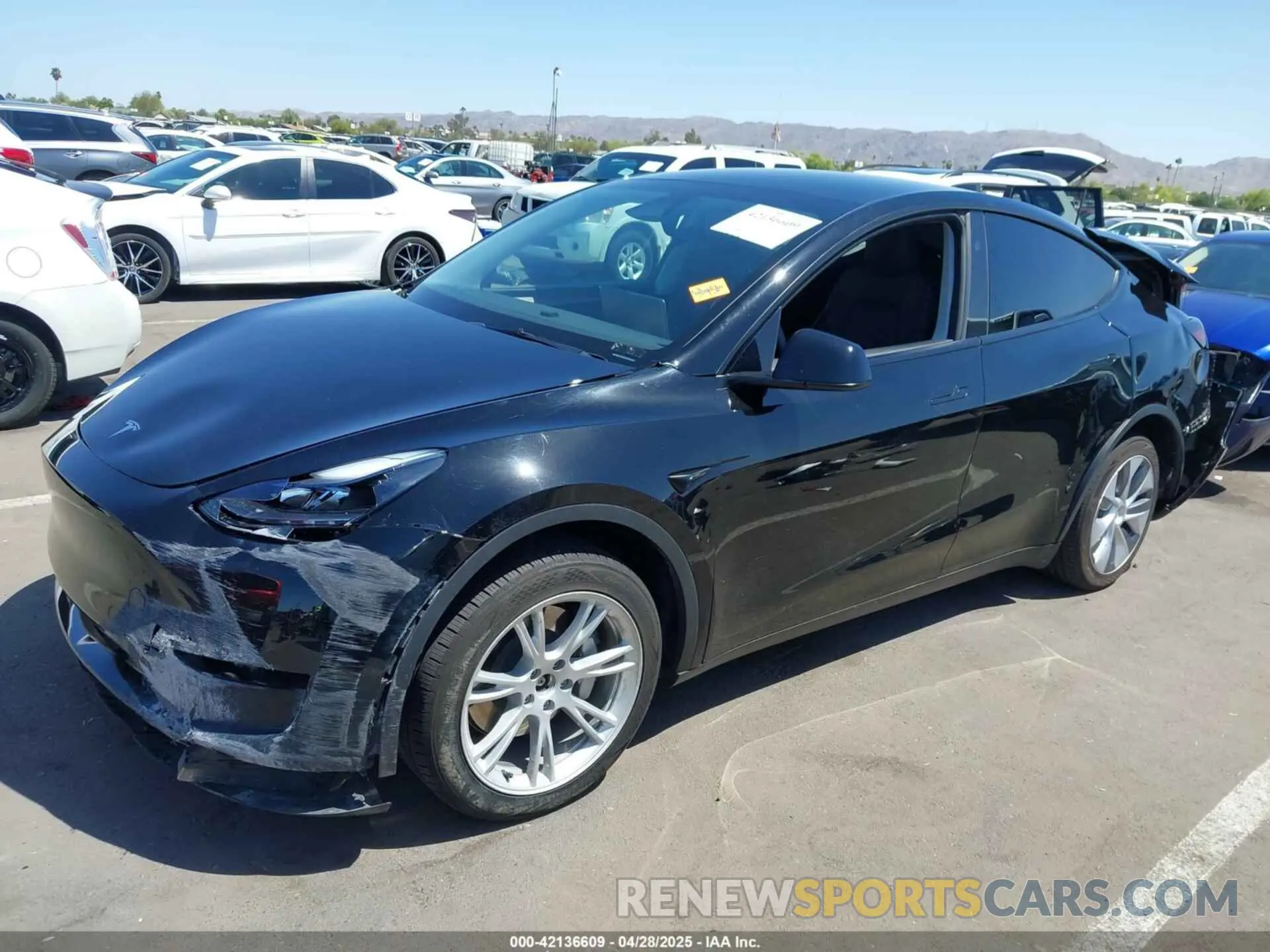 2 Photograph of a damaged car 7SAYGDEE2PA169846 TESLA MODEL Y 2023