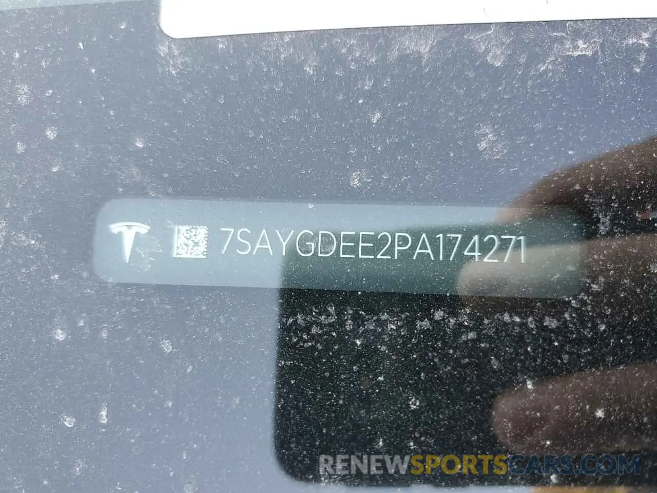 12 Photograph of a damaged car 7SAYGDEE2PA174271 TESLA MODEL Y 2023