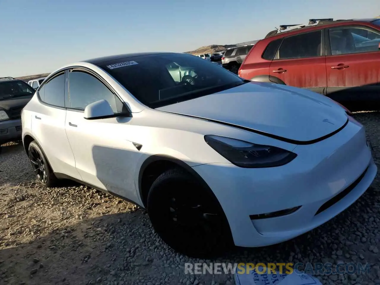 4 Photograph of a damaged car 7SAYGDEE2PA174271 TESLA MODEL Y 2023
