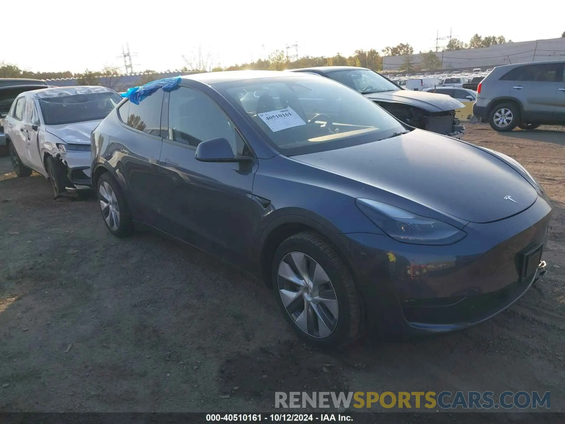 1 Photograph of a damaged car 7SAYGDEE2PA178286 TESLA MODEL Y 2023