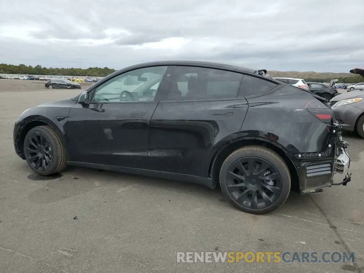 2 Photograph of a damaged car 7SAYGDEE2PA181415 TESLA MODEL Y 2023