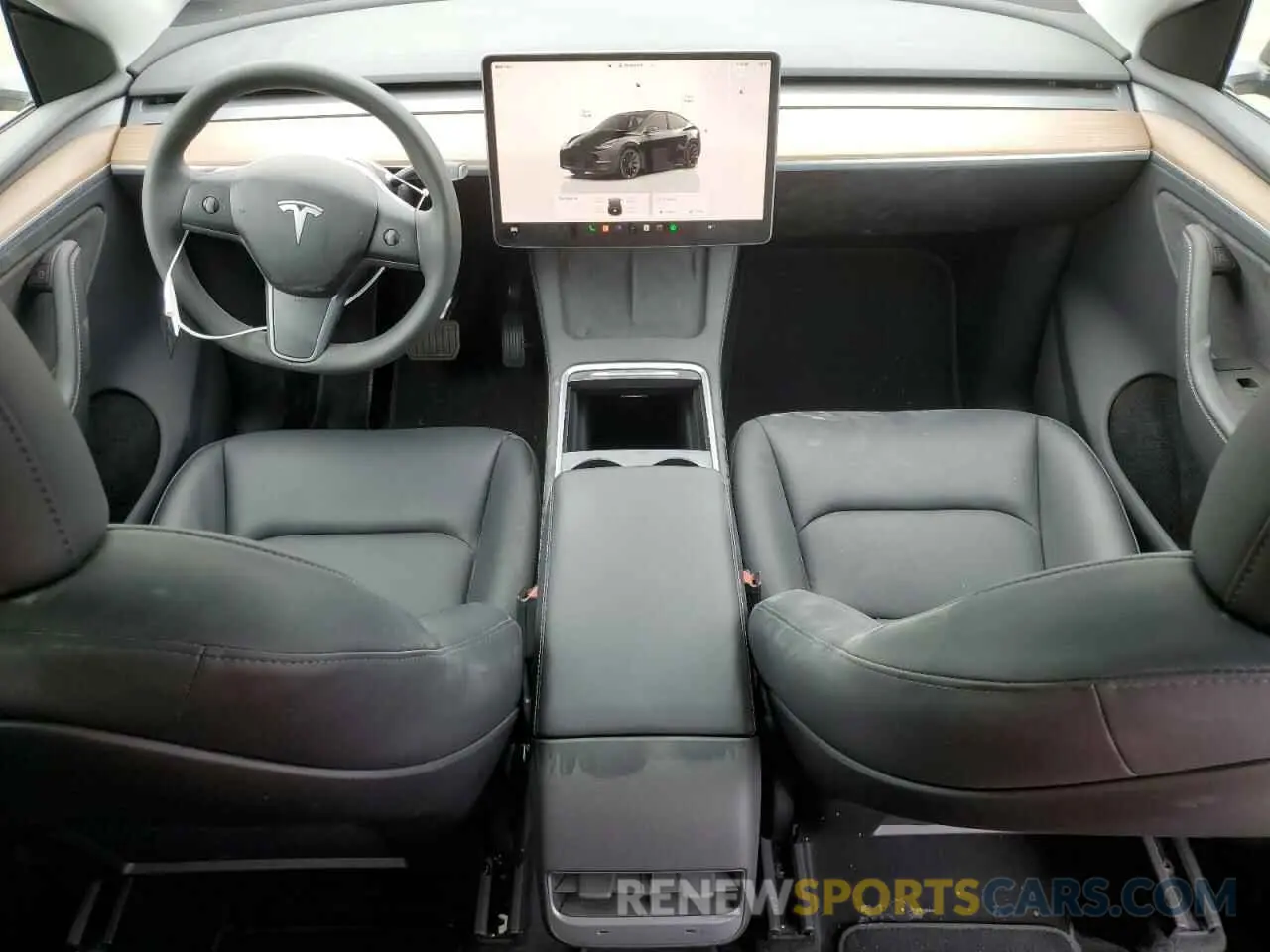 8 Photograph of a damaged car 7SAYGDEE2PA181415 TESLA MODEL Y 2023