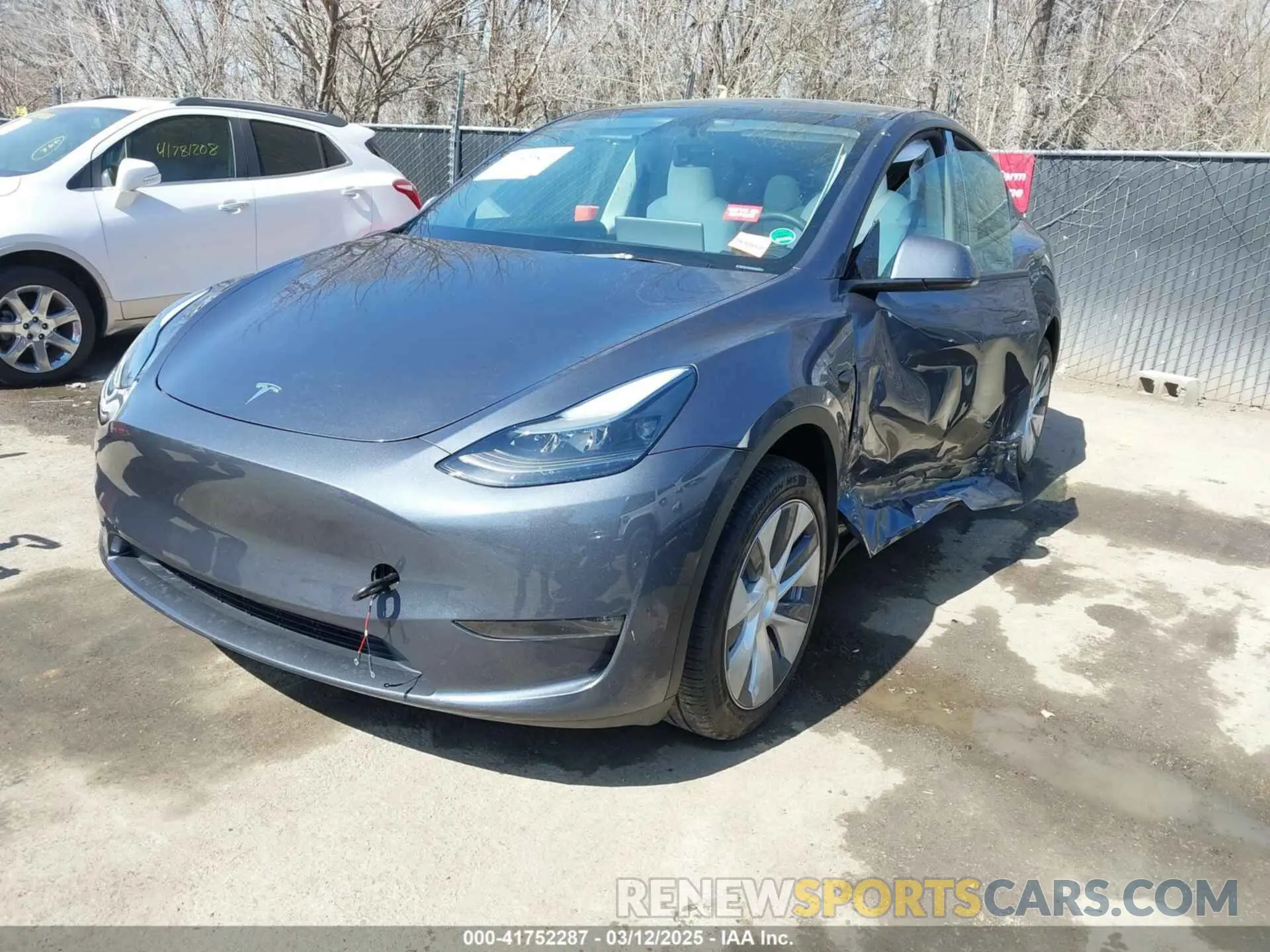 2 Photograph of a damaged car 7SAYGDEE2PA186792 TESLA MODEL Y 2023