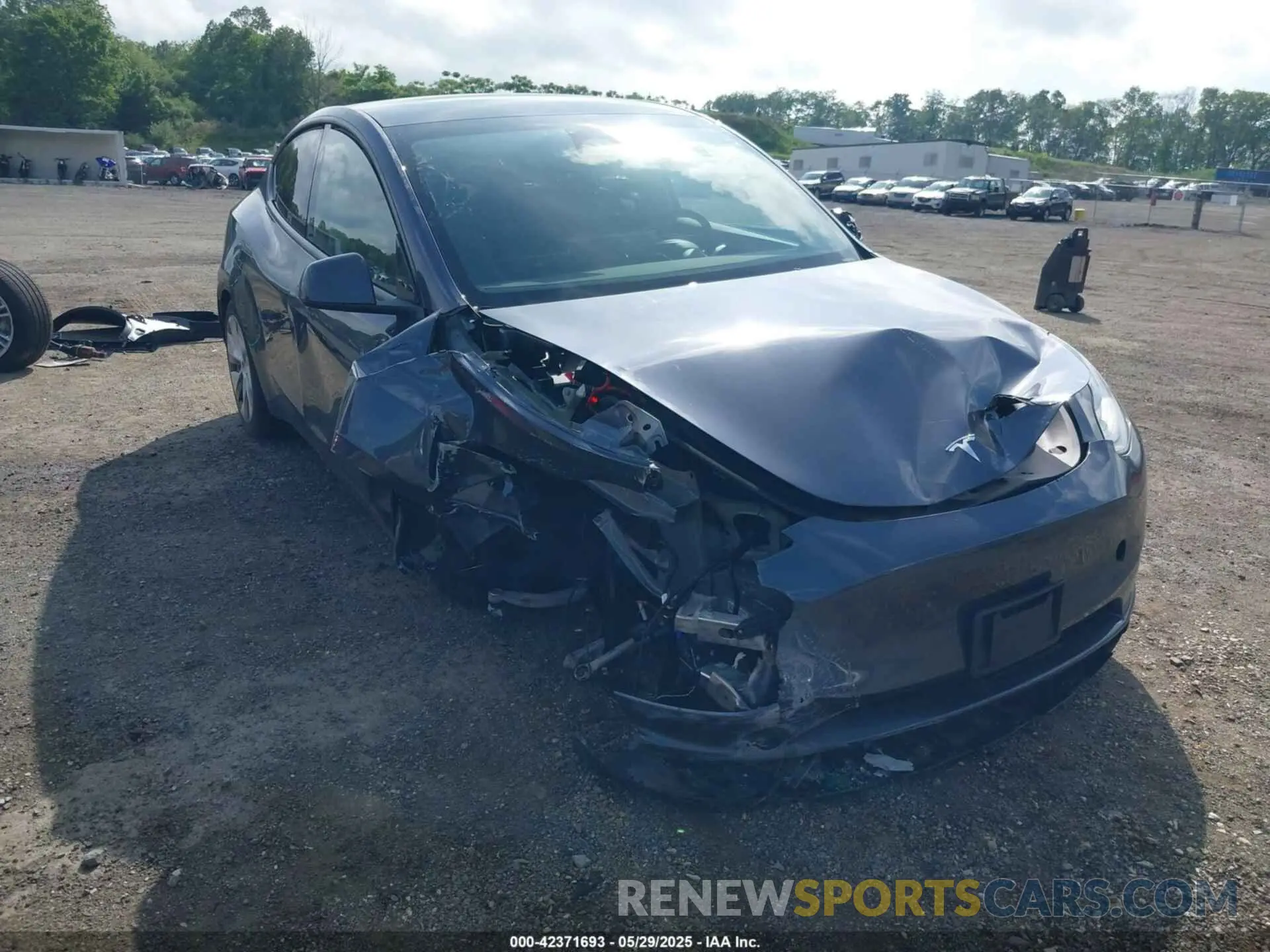 6 Photograph of a damaged car 7SAYGDEE2PA190227 TESLA MODEL Y 2023