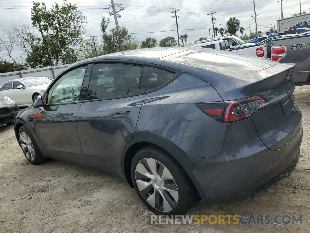 2 Photograph of a damaged car 7SAYGDEE2PA202344 TESLA MODEL Y 2023