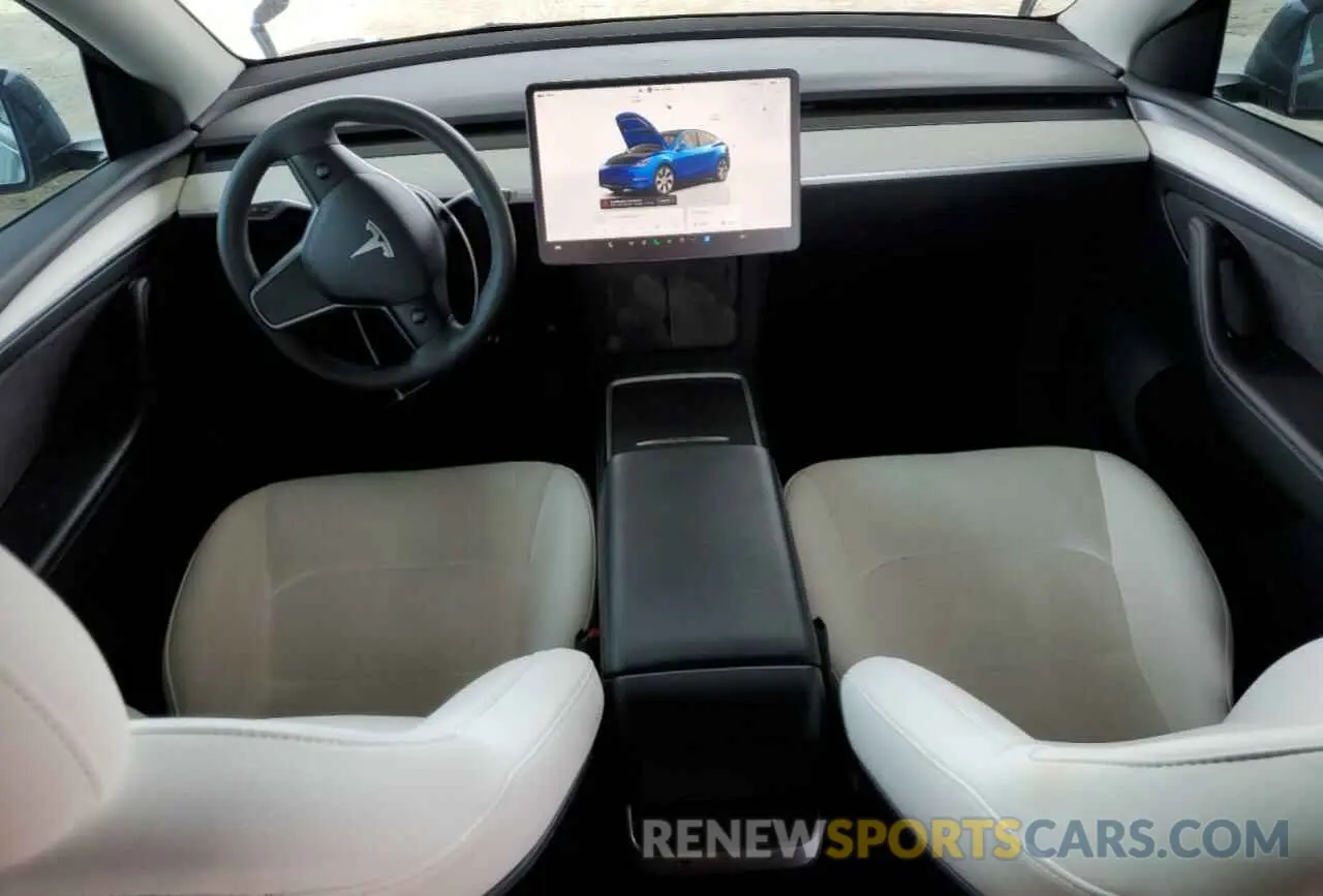 8 Photograph of a damaged car 7SAYGDEE2PF621443 TESLA MODEL Y 2023