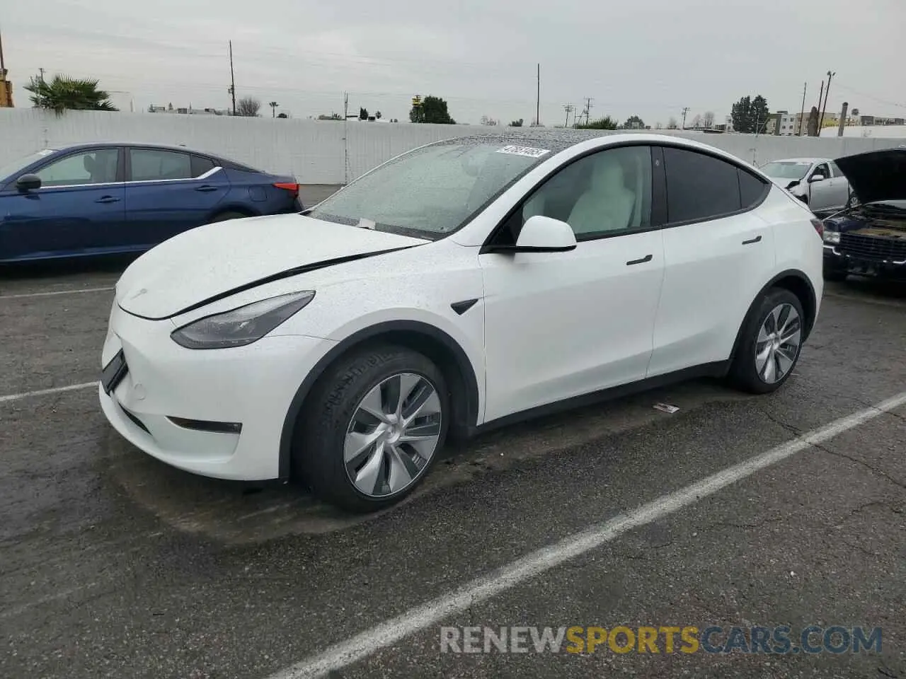 1 Photograph of a damaged car 7SAYGDEE2PF624598 TESLA MODEL Y 2023