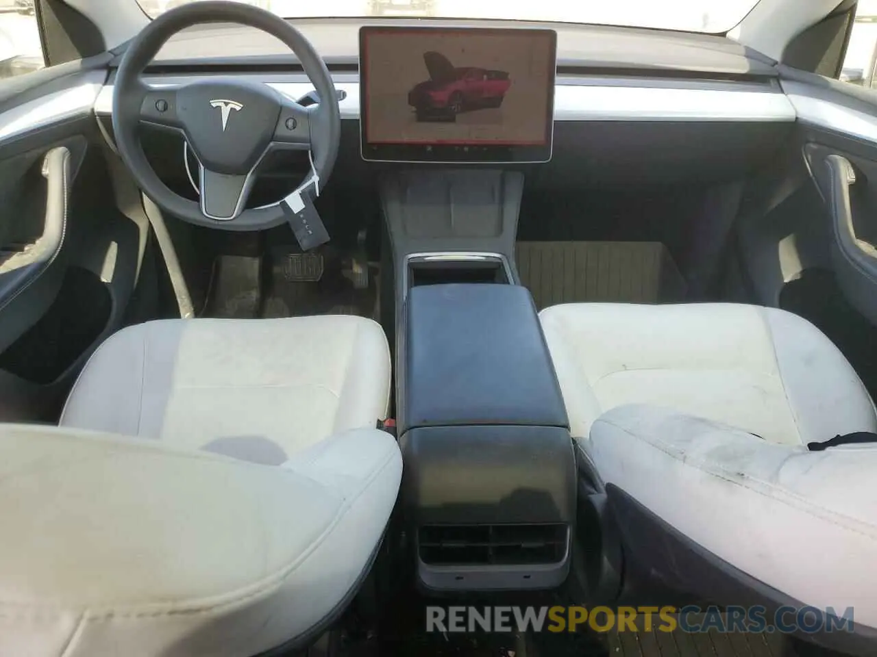 8 Photograph of a damaged car 7SAYGDEE2PF624603 TESLA MODEL Y 2023