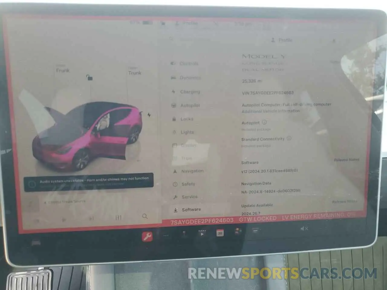 9 Photograph of a damaged car 7SAYGDEE2PF624603 TESLA MODEL Y 2023