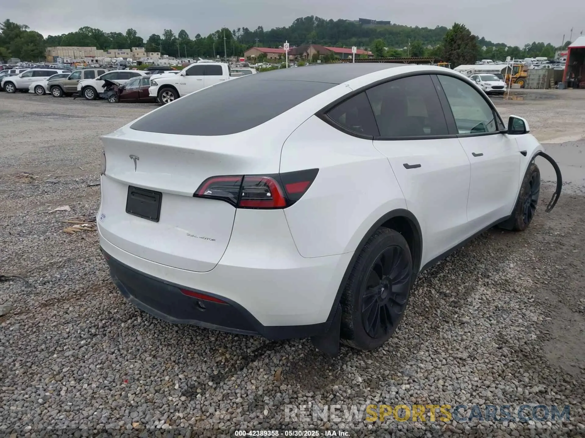 4 Photograph of a damaged car 7SAYGDEE2PF631955 TESLA MODEL Y 2023